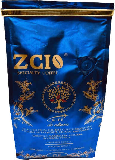 ZCIO Specialty Coffee, bolsa azul de 1 libra