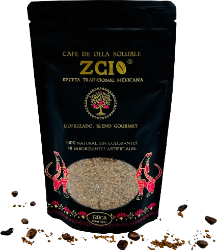 ZCIO Café de Olla soluble, receta tradicional mexicana